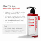 medicube Dual Body Peel Shot Duo Hypochlorous Acid and Turmeric Body Peel Shot for Gentle Exfoliation for Dead Skin Cells Rough